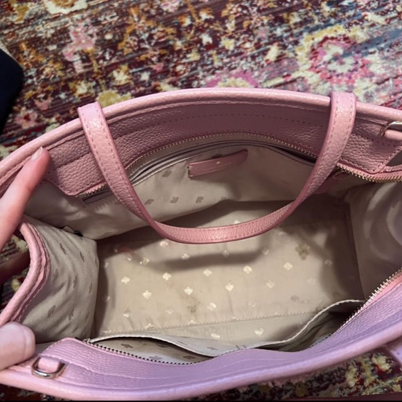 Kate Spade pink tweed tote - Picture 4 of 5